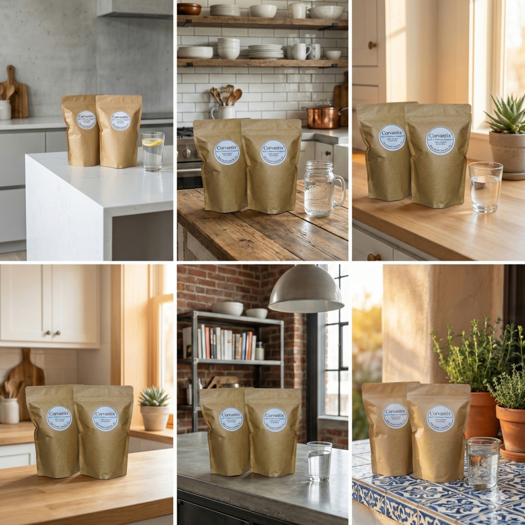 Thumbnail: Corvantix product gallery showing complete packaging